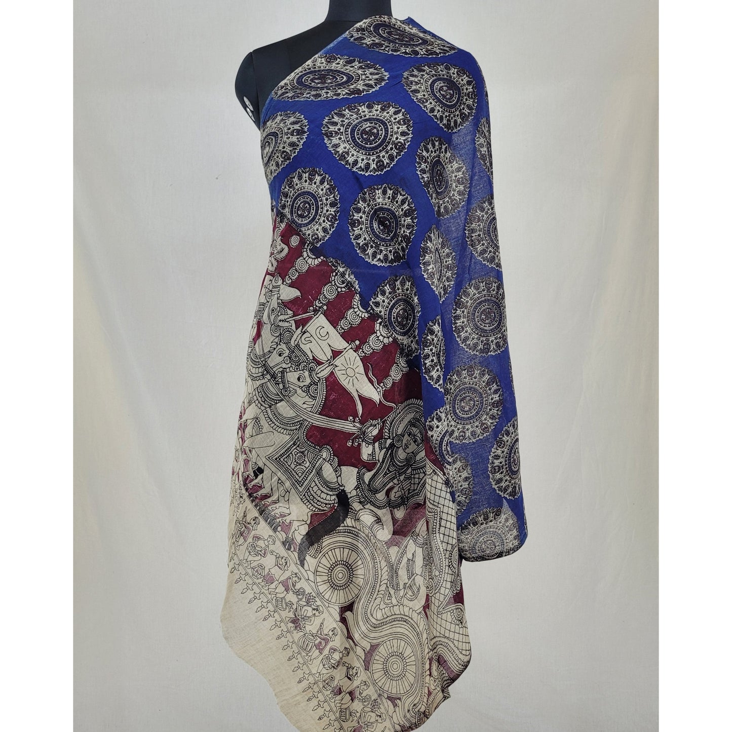Kalamkari  Dupatta - Vinshika