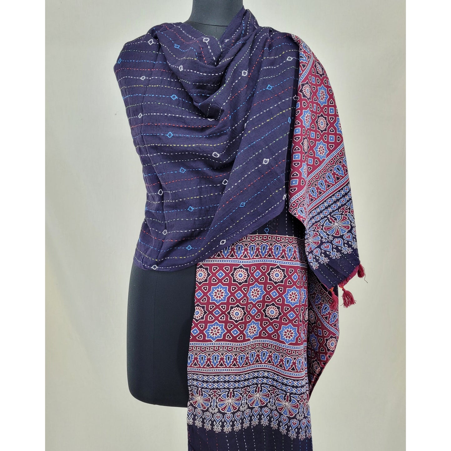 Kalamkari  Dupatta - Vinshika