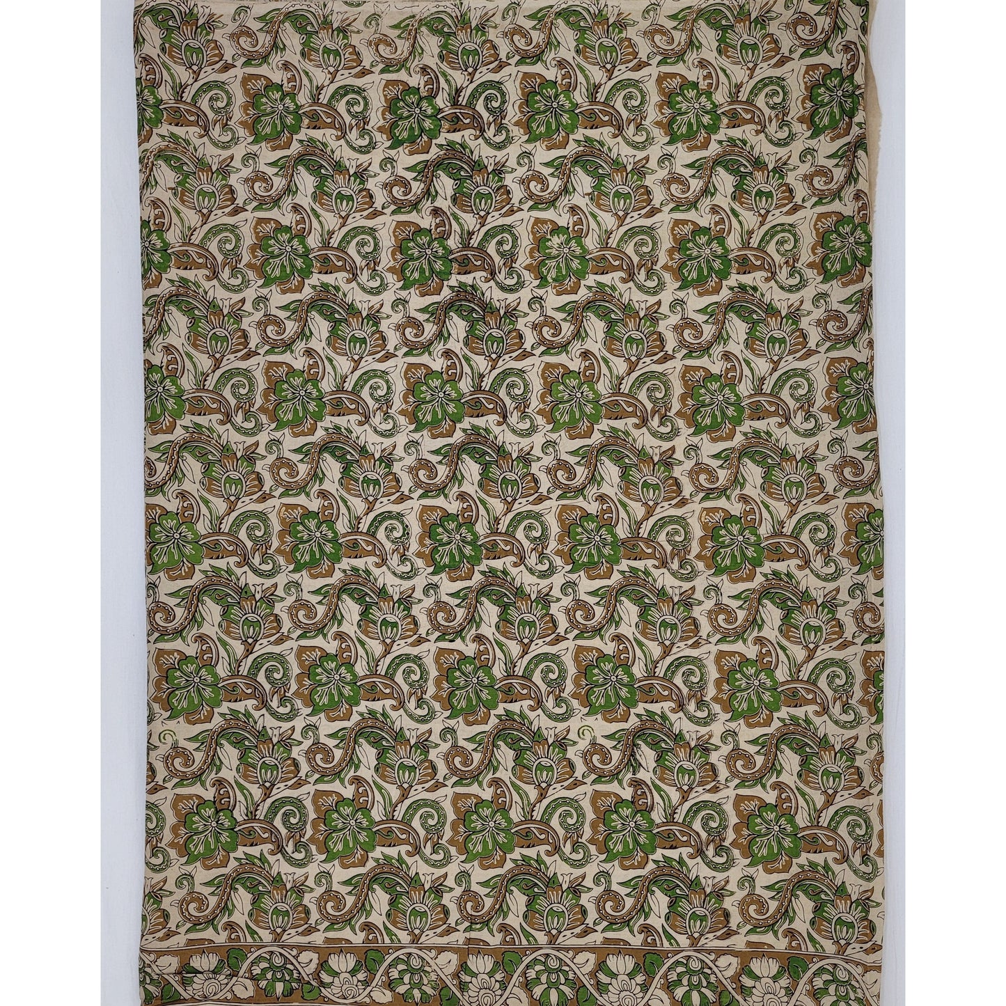 Handprinted Kalamkari Silk saree - Vinshika