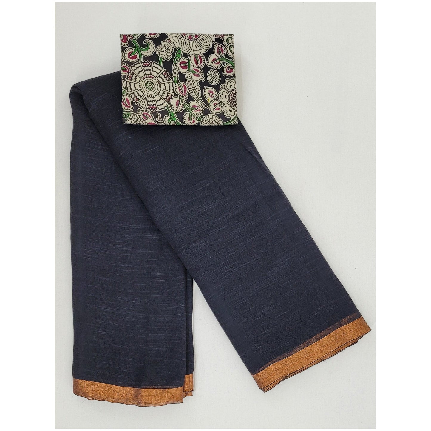 Linen cotton saree - Vinshika