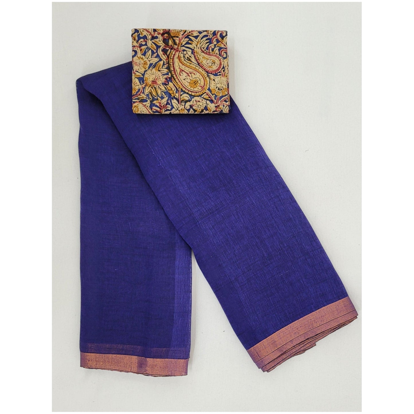 Linen cotton saree - Vinshika
