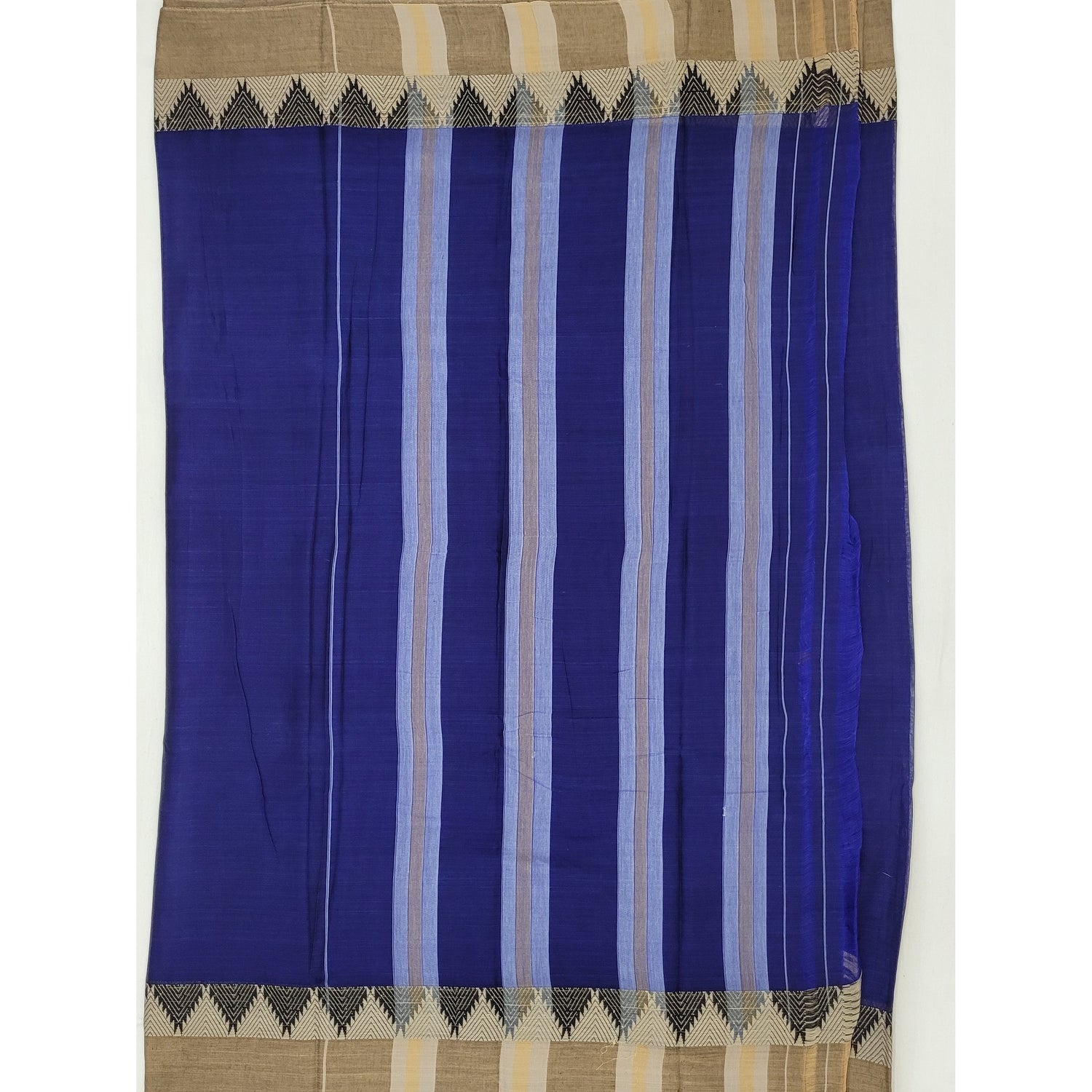 Narayanpet pure cotton thread border saree - Vinshika