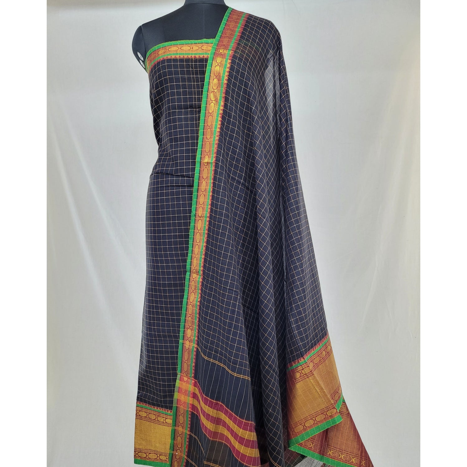 Narayanpet cotton salwar set - Vinshika