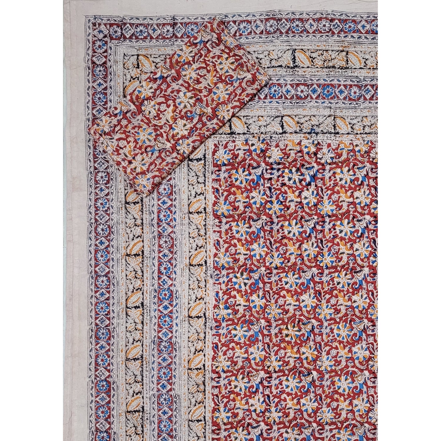 Kalamkari Bedsheet - Vinshika