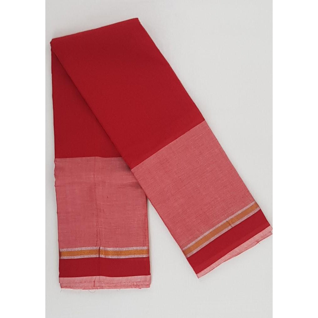 Woven Pure Cotton Saree - Vinshika