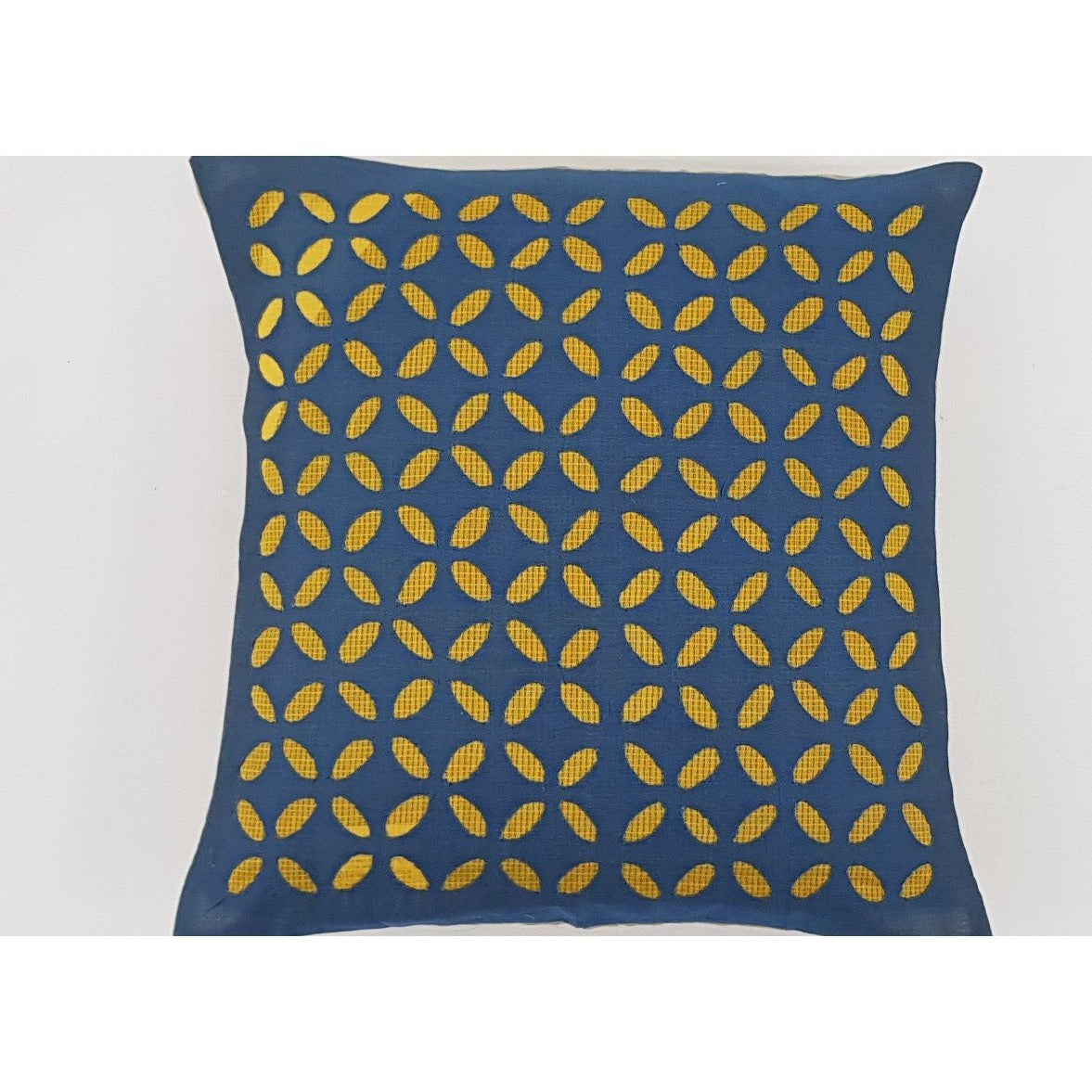 Cotton Applique Cushion Cover - Vinshika