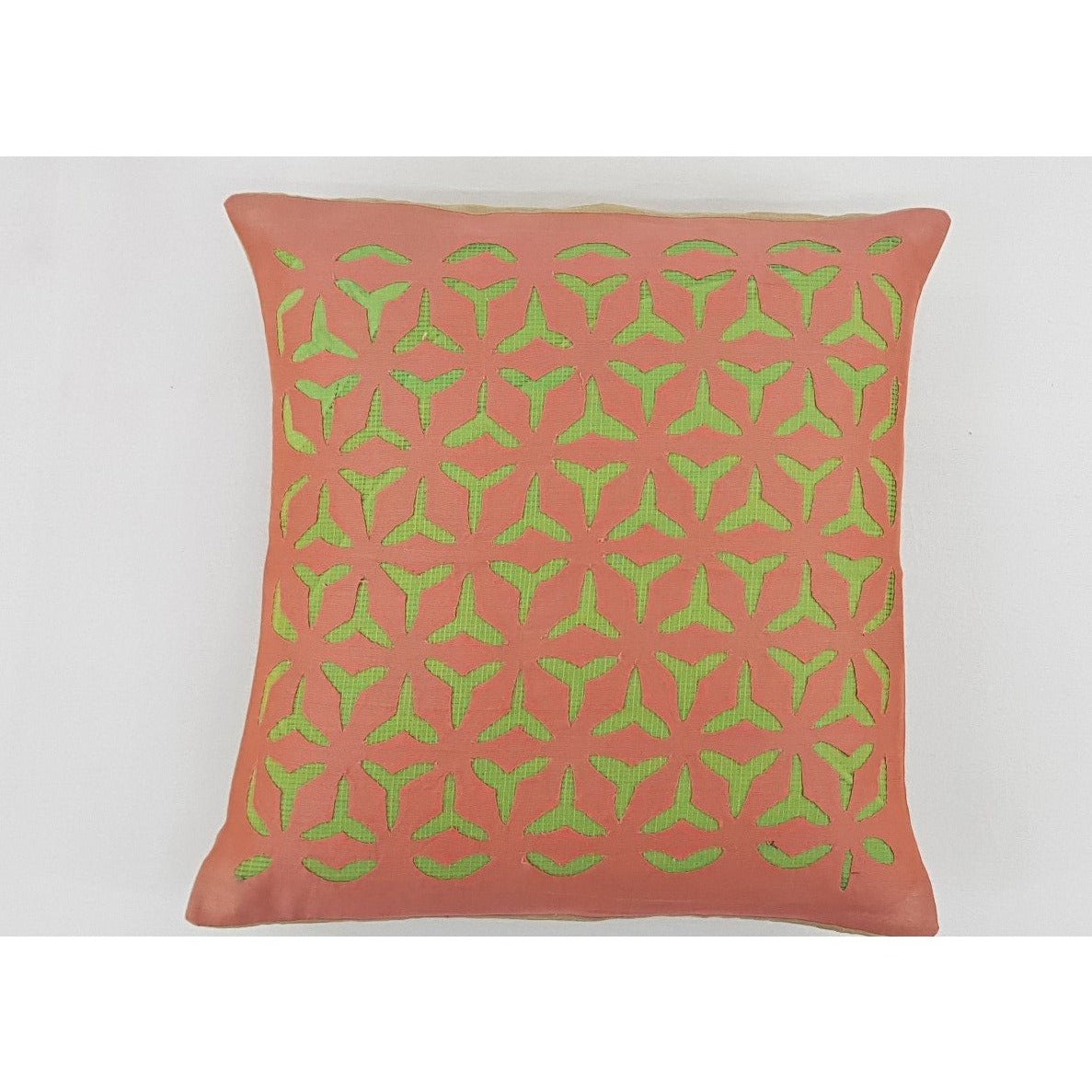 Cotton Applique Cushion Cover - Vinshika