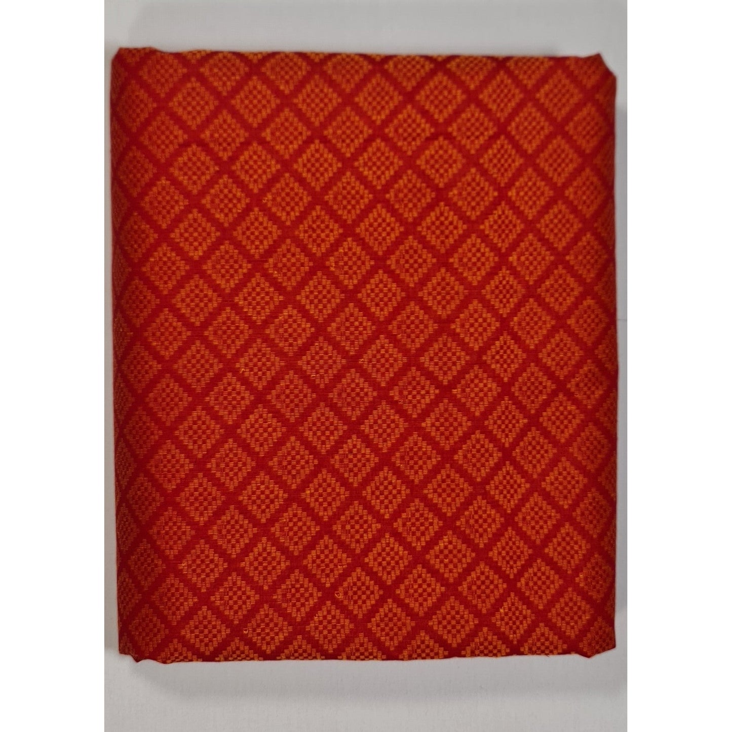 Maroon Color Mangalagiri allover Butti cotton fabric - Vinshika