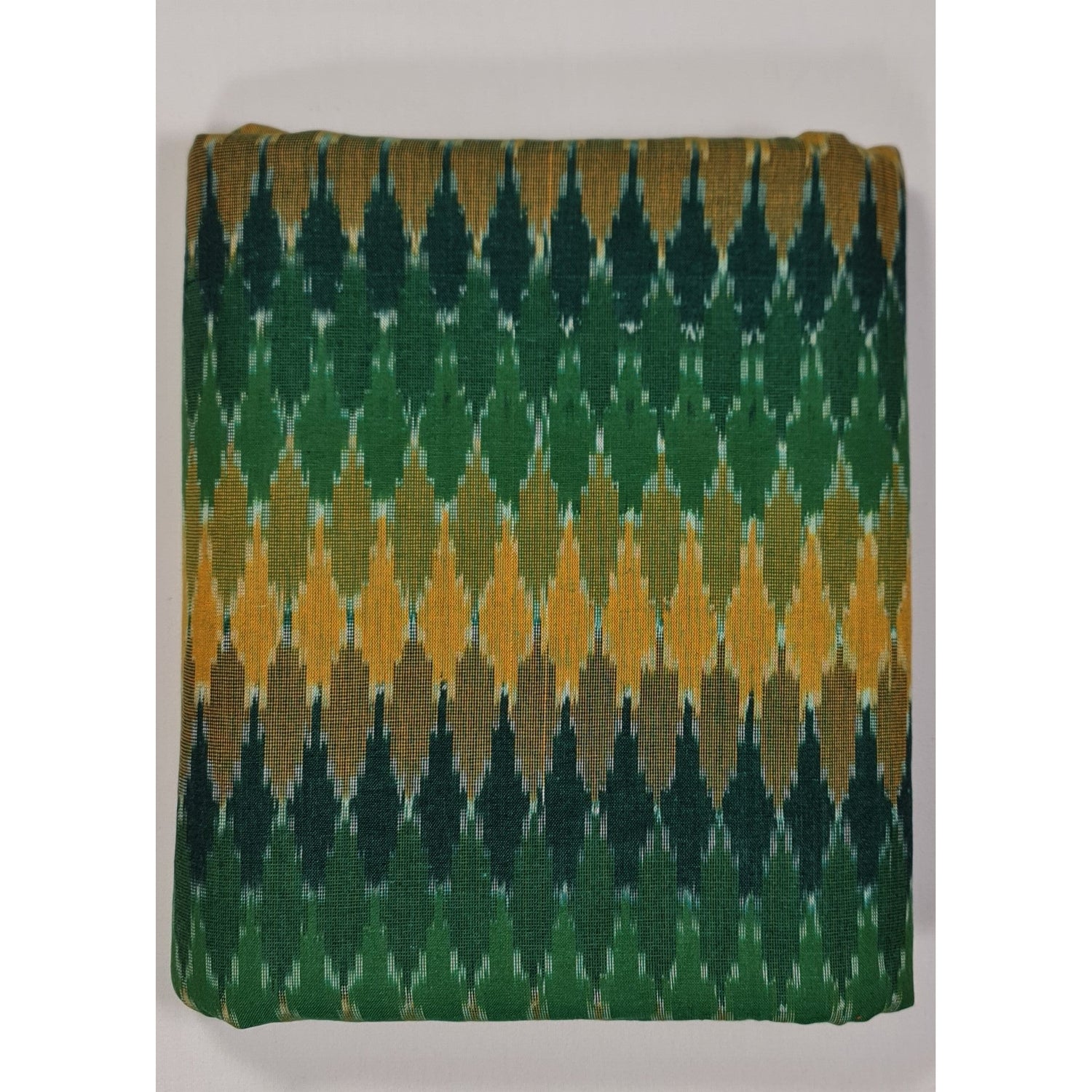 Handloom Ikat 3D cotton fabric - Vinshika