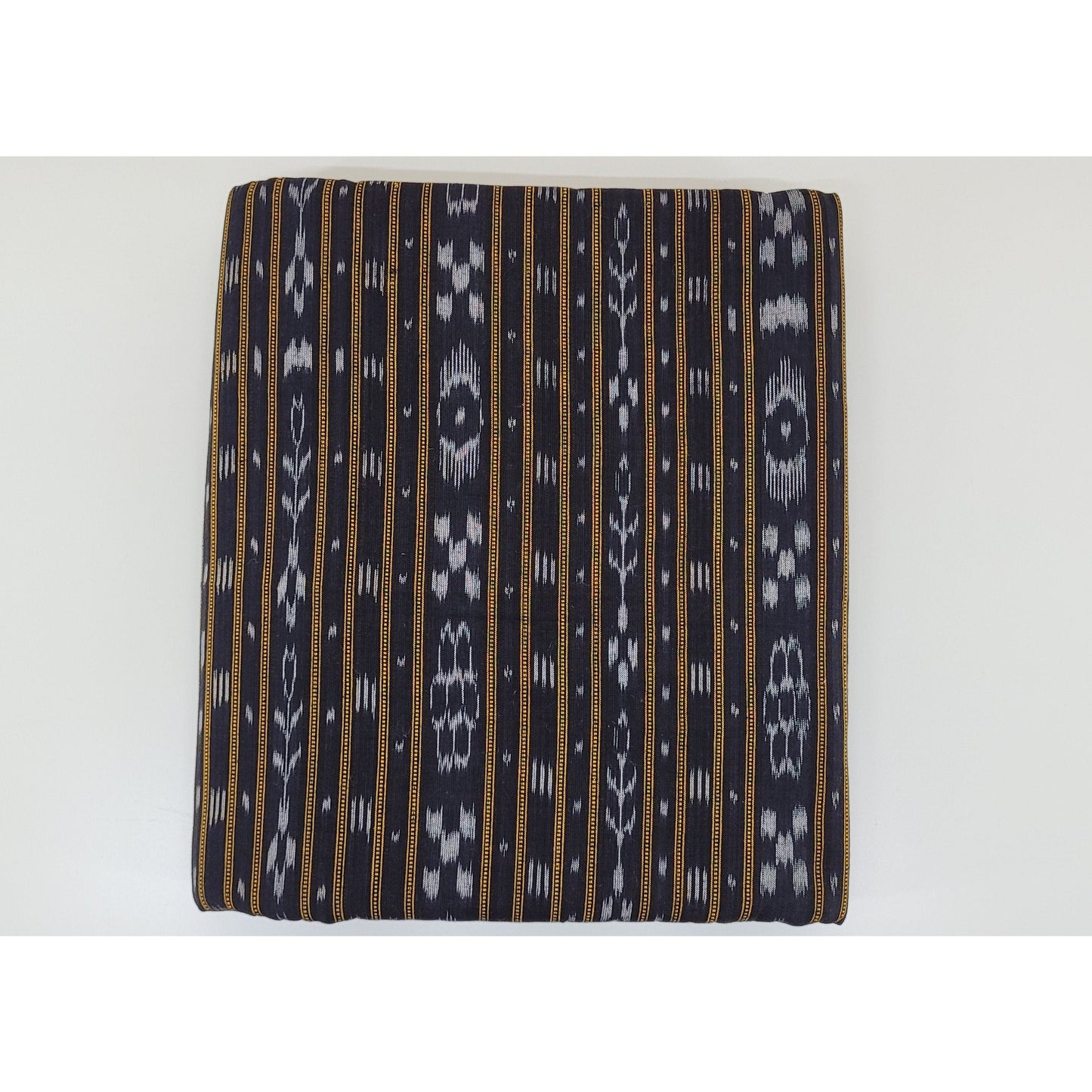 Handwoven sambalpuri Ikat mercerized cotton fabric - Vinshika