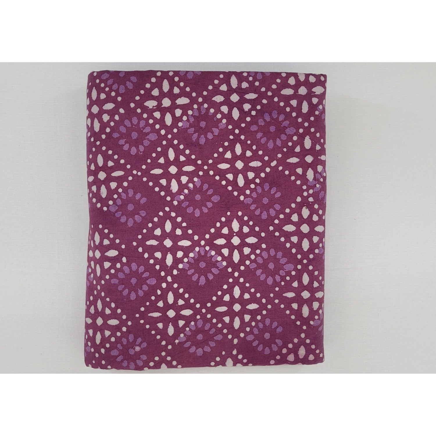 Falsa Color hand block printed Bagru cotton fabric - Vinshika