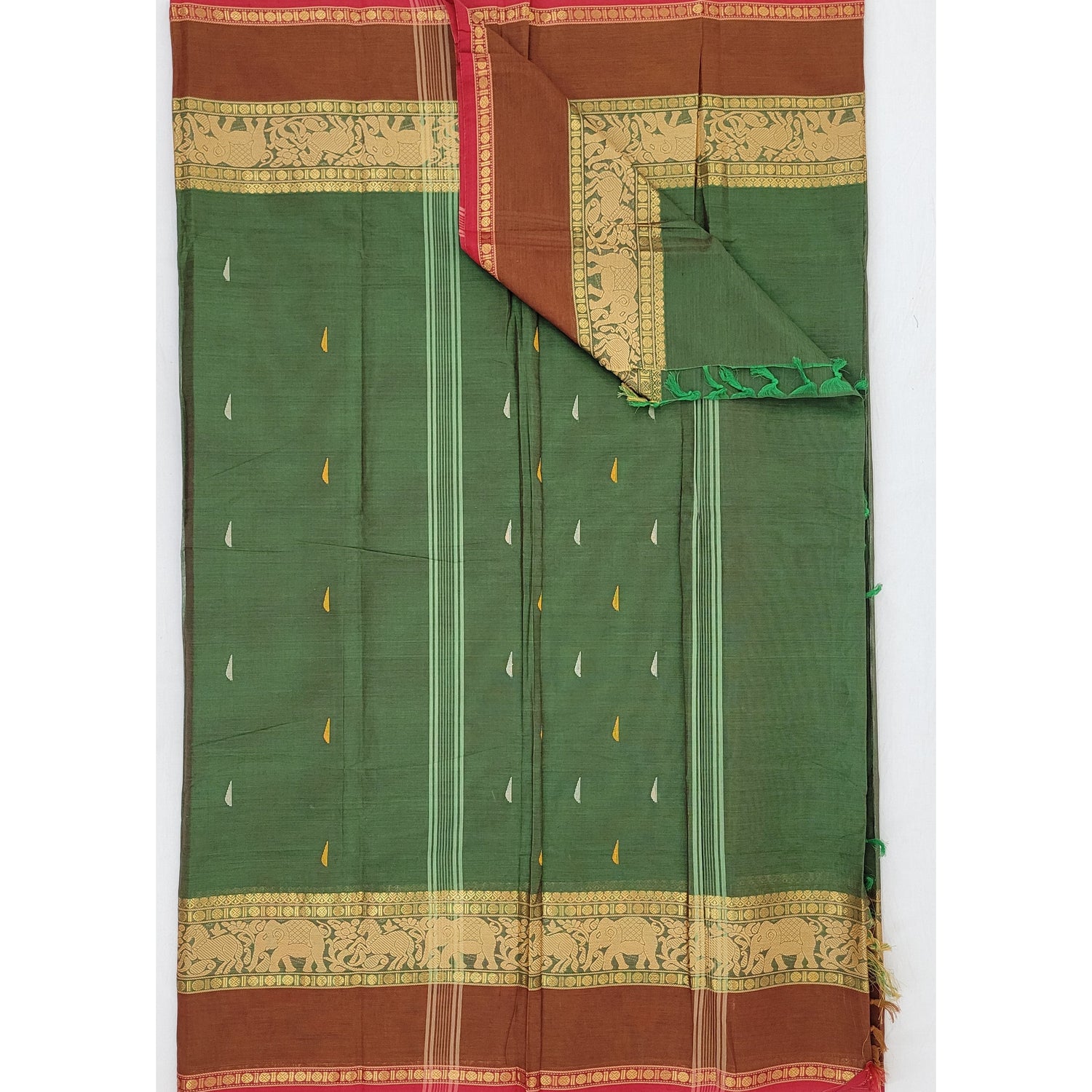Kanchi cotton saree - Vinshika