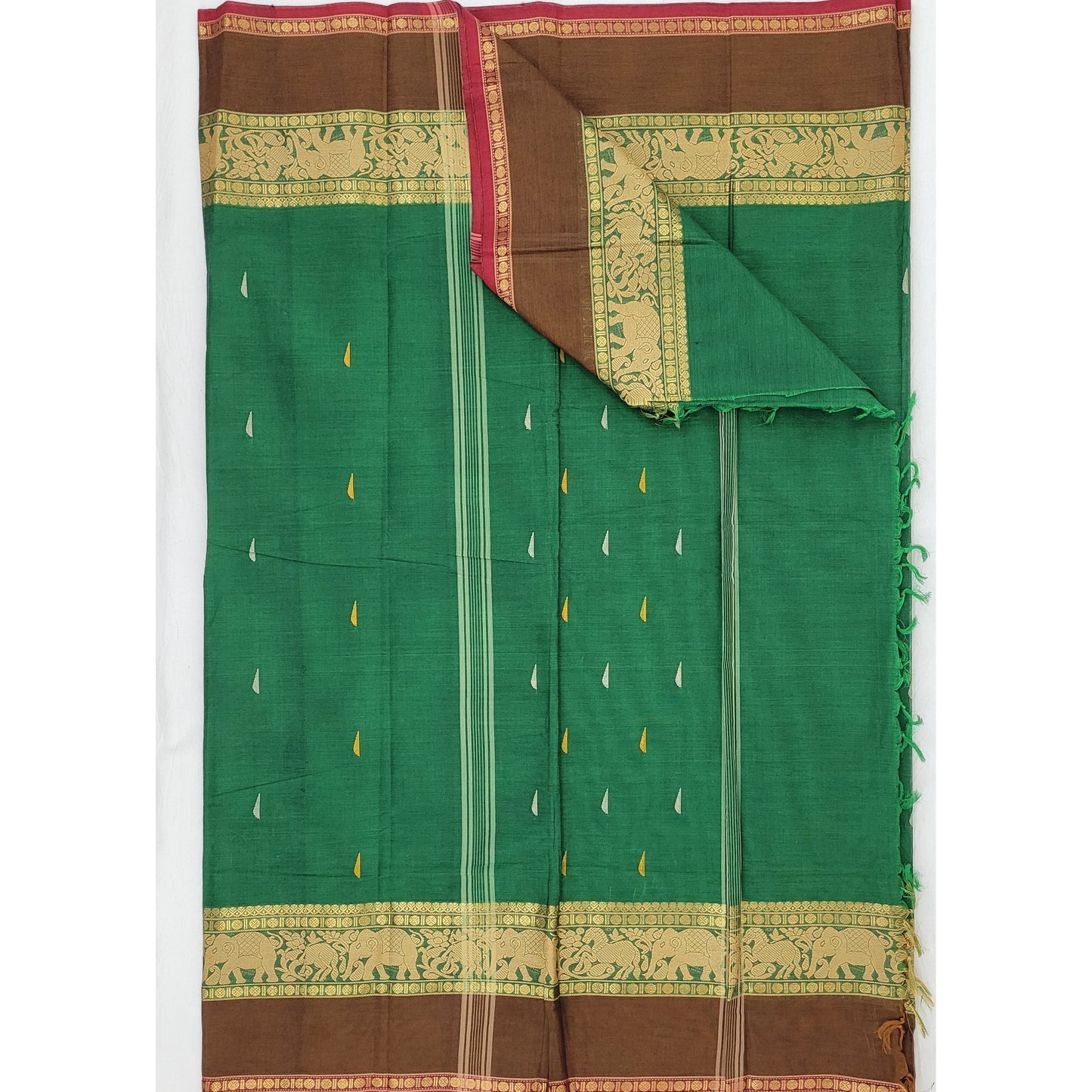 Kanchi cotton saree - Vinshika