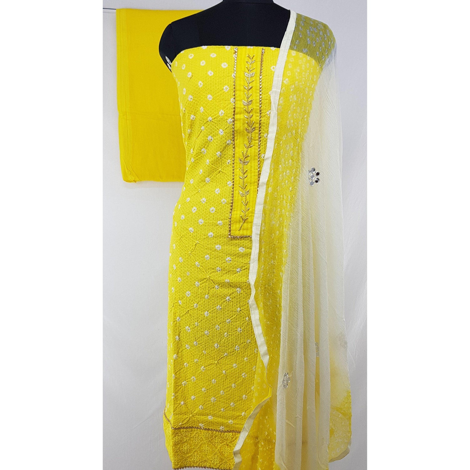 Bandhani Cotton Salwar set - Vinshika