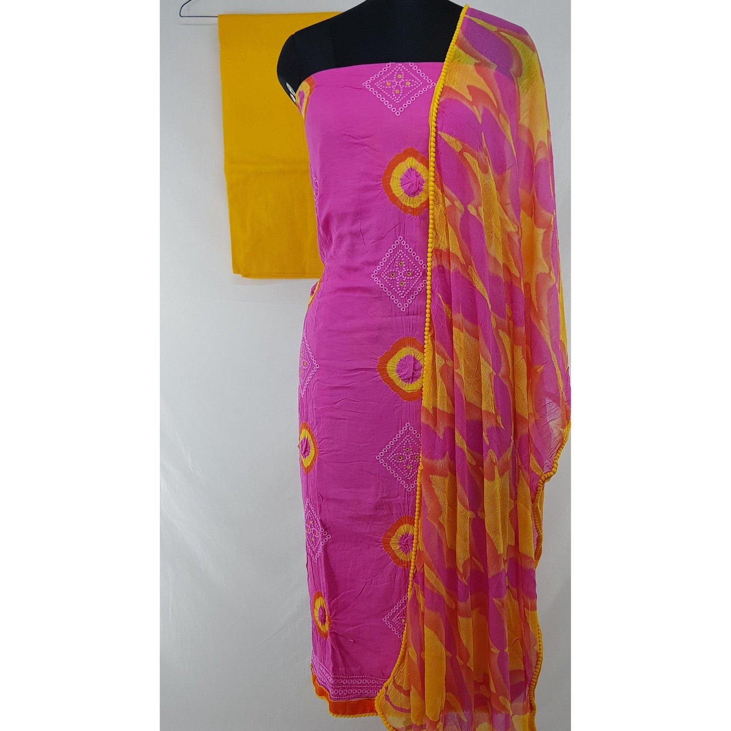 Bandhani Cotton Salwar set - Vinshika
