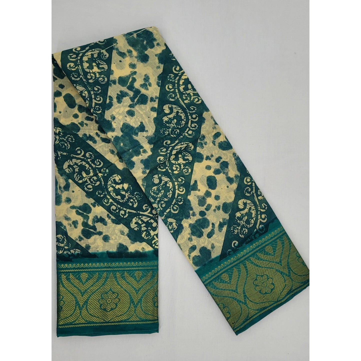 Sungudi cotton saree - Vinshika