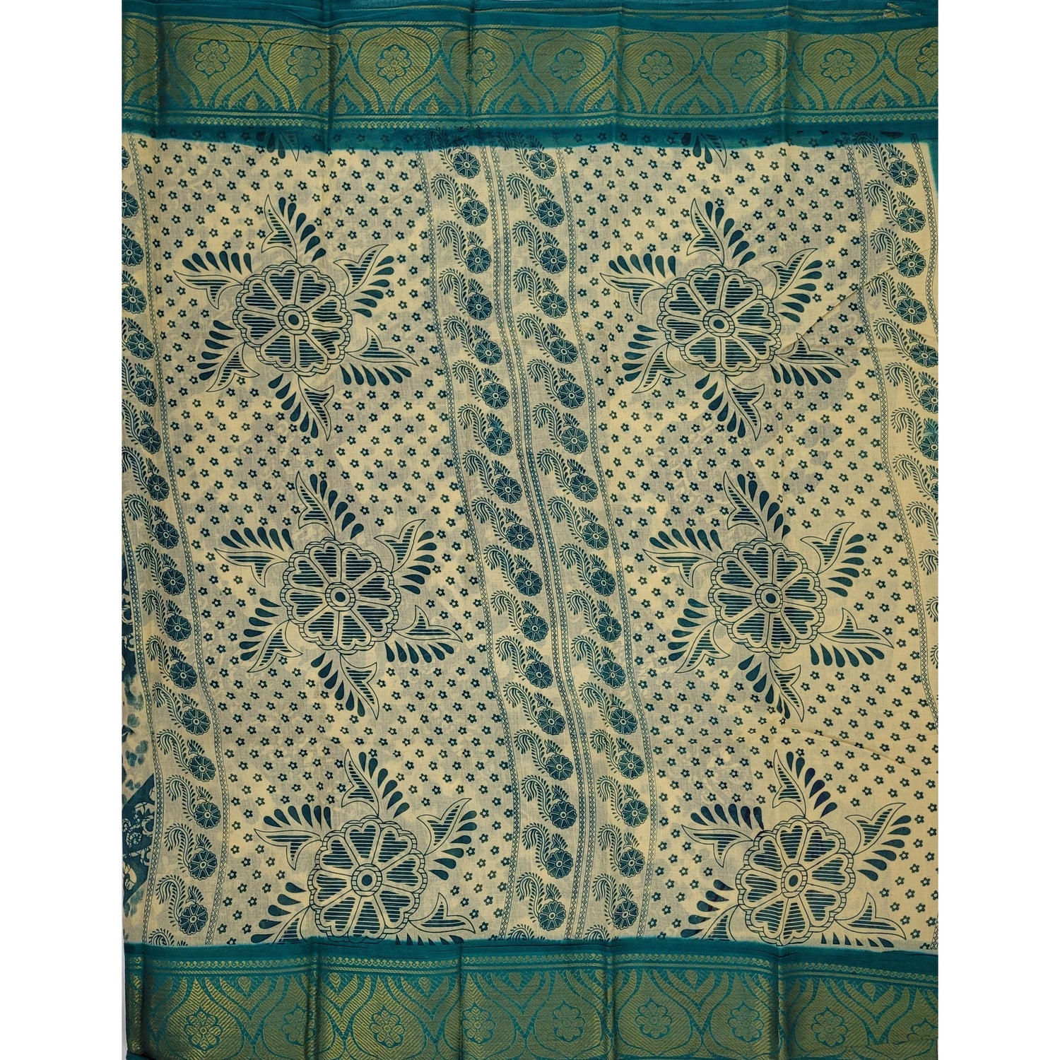 Sungudi cotton saree - Vinshika