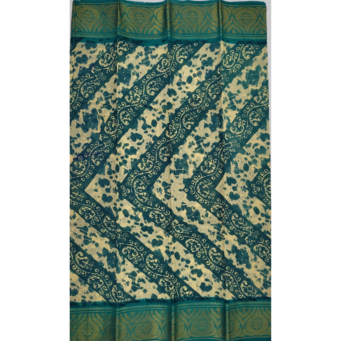 Sungudi cotton saree - Vinshika