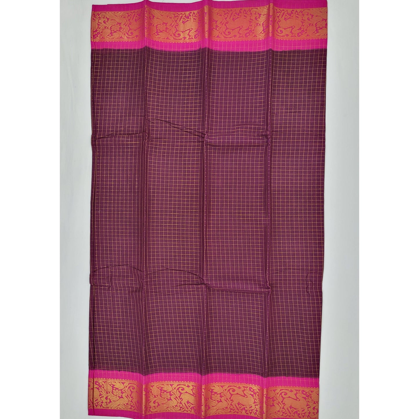 Sungudi cotton saree - Vinshika