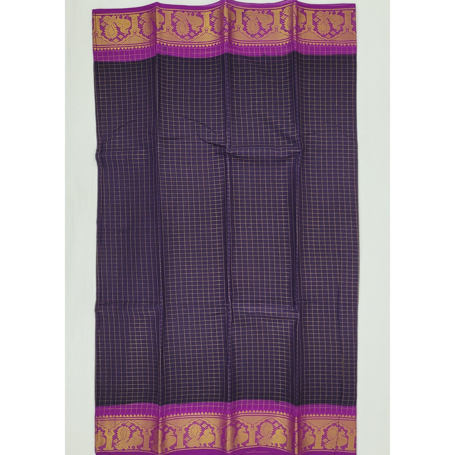 Sungudi cotton saree - Vinshika