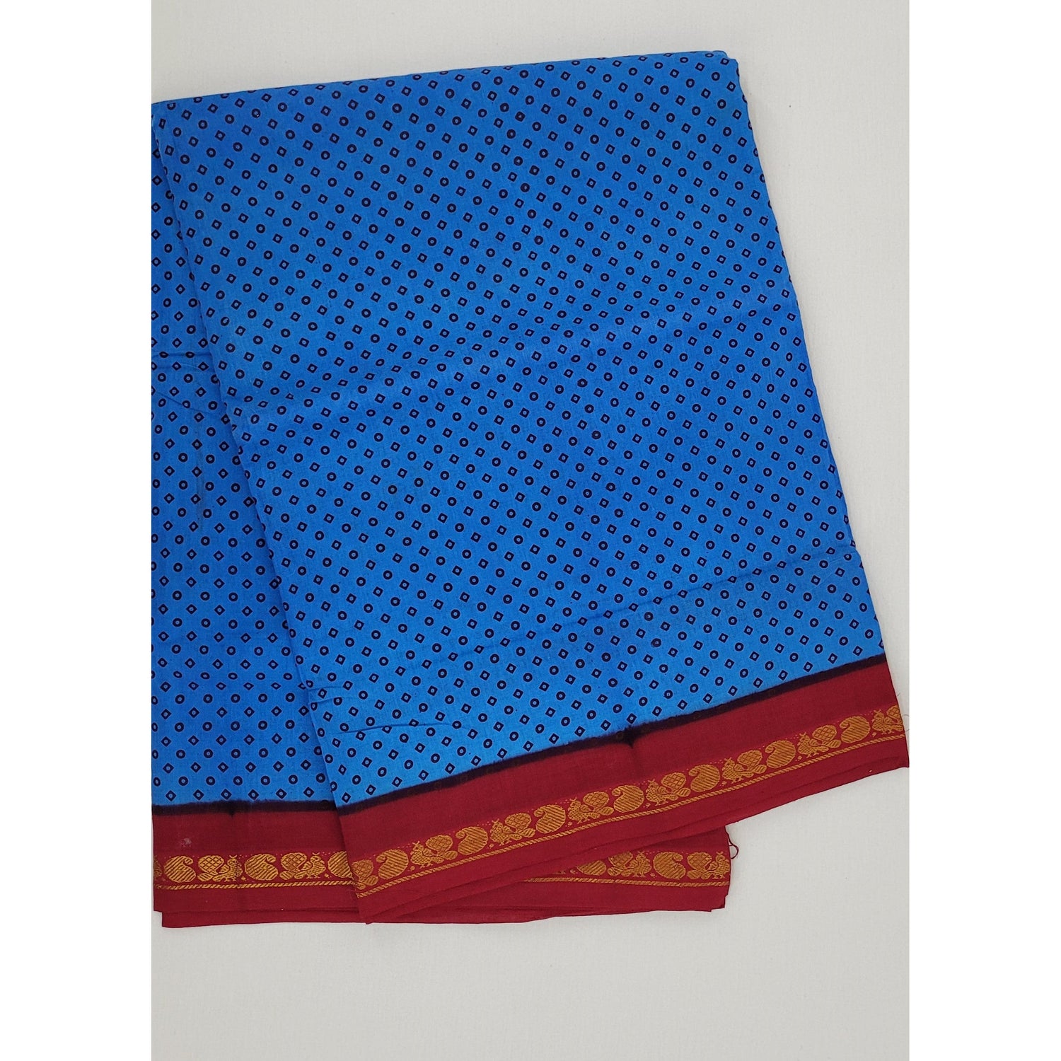 Sungudi cotton saree - Vinshika