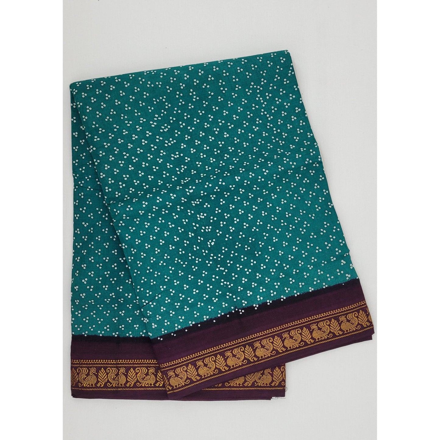Sungudi cotton saree - Vinshika