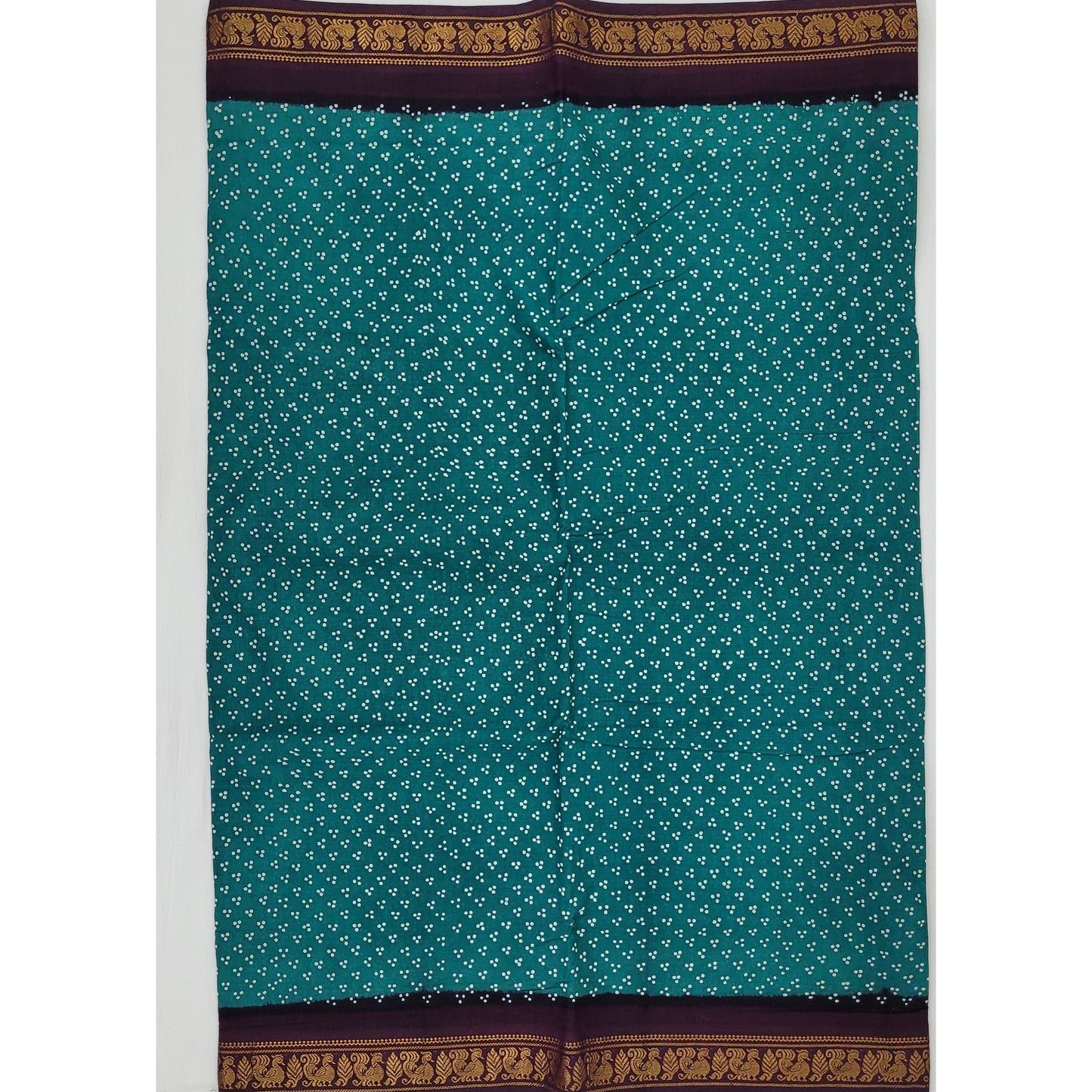 Sungudi cotton saree - Vinshika