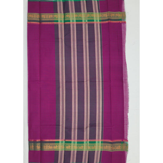 Falsa Color Chettinadu Pure Cotton Saree - Vinshika