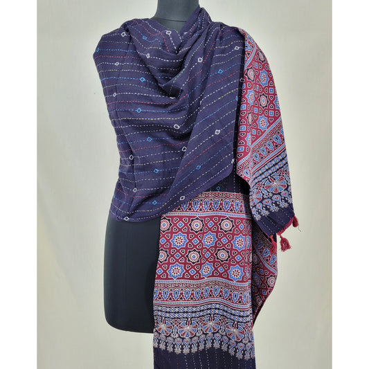 Kalamkari  Dupatta - Vinshika