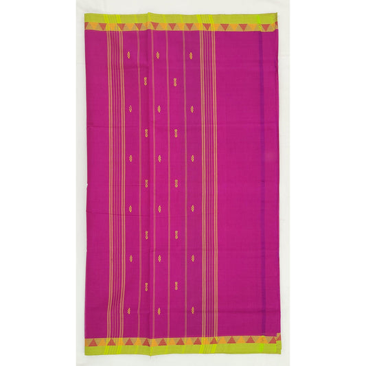 Pink Color Venkatagiri Handloom Cotton Saree