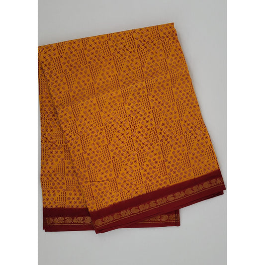 Sungudi cotton saree - Vinshika