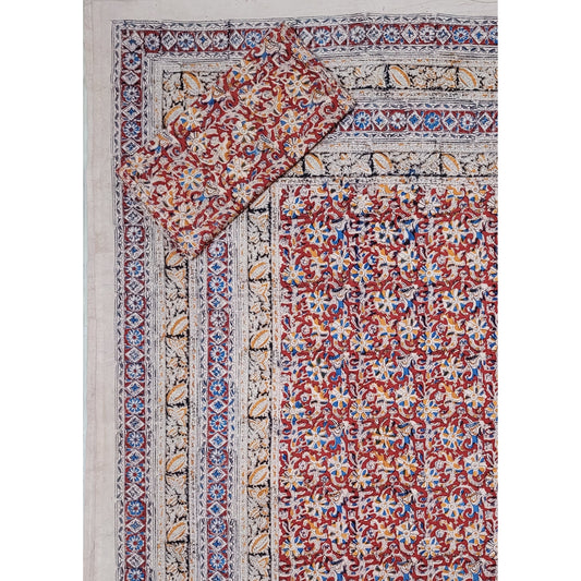 Kalamkari Bedsheet - Vinshika
