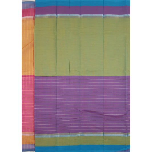 Woven Pure Cotton Saree - Vinshika