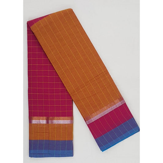 Woven Pure Cotton Saree - Vinshika
