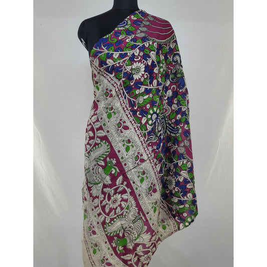 Kalamkari dupatta - Vinshika