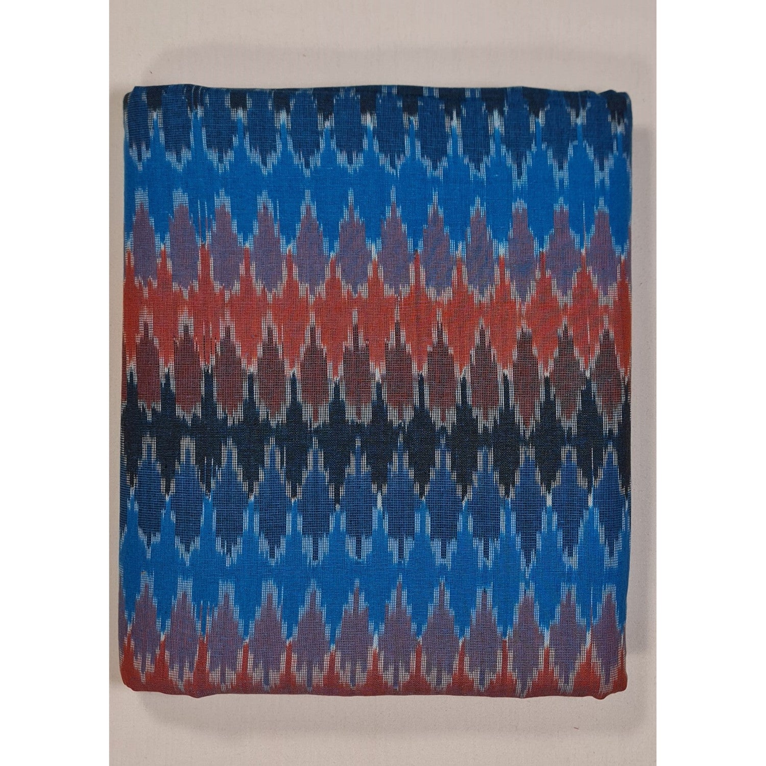 Handloom Ikat 3D cotton fabric - Vinshika