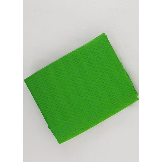 Lime Color Mangalagiri Jacquard cotton fabric - Vinshika
