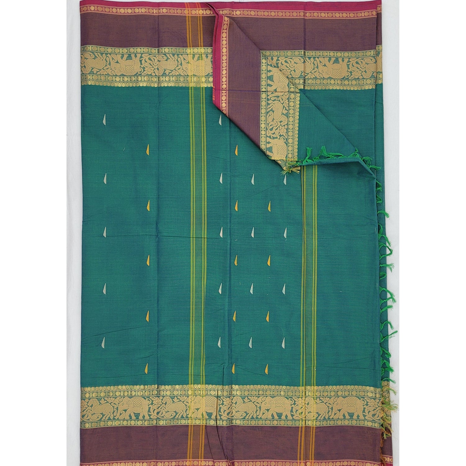 Kanchi cotton saree - Vinshika
