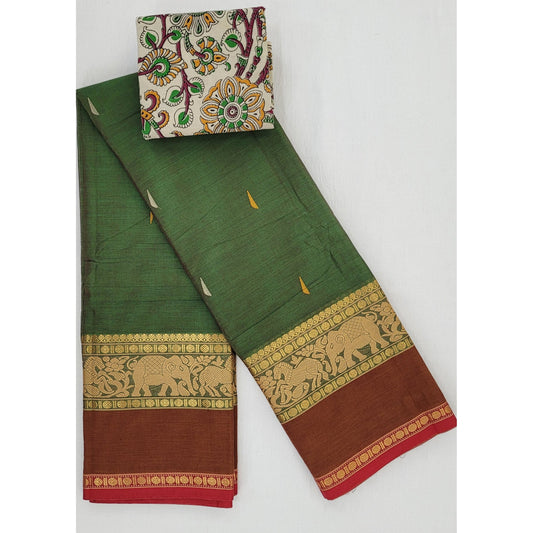 Kanchi cotton saree - Vinshika