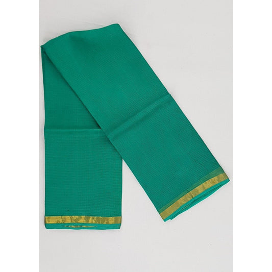Peacock Color Pure Kota silk Saree - Vinshika