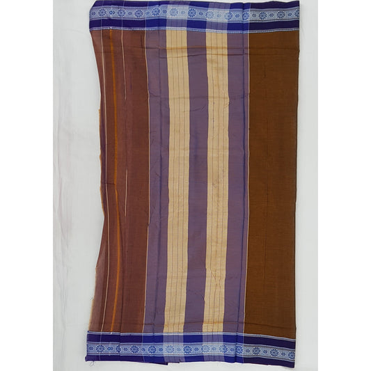 Narayanpet 8 Yards pure cotton thread border saree - Vinshika