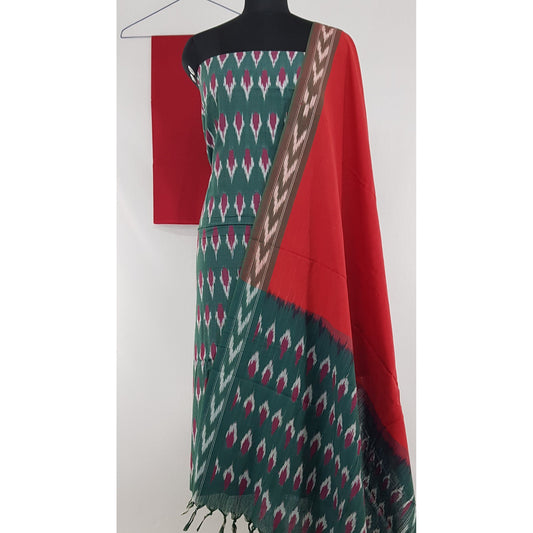 Pochampally Handloom Ikat cotton salwar set - Vinshika