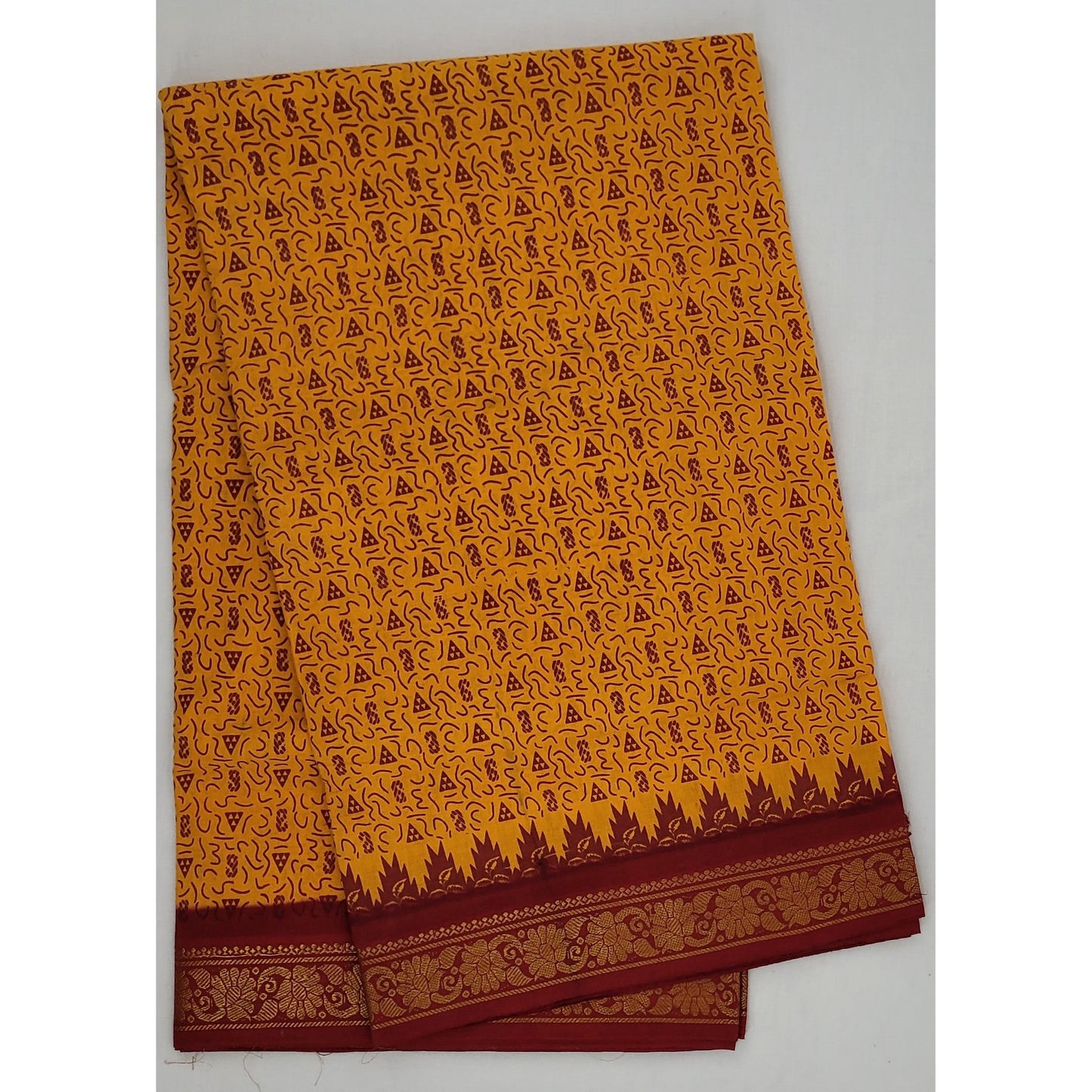 Sungudi cotton saree - Vinshika