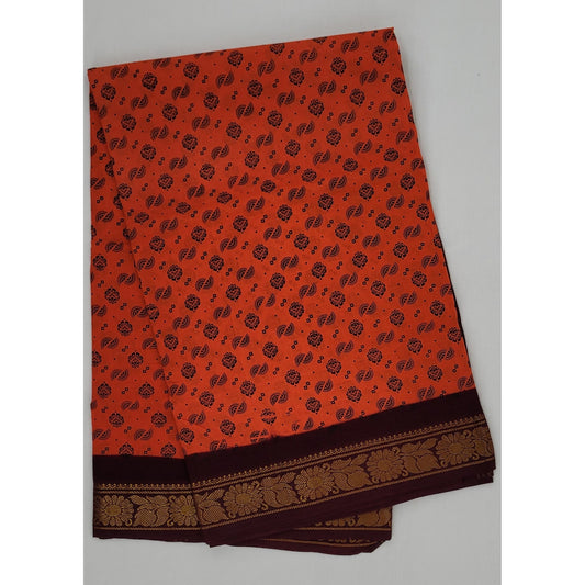 Sungudi cotton saree - Vinshika