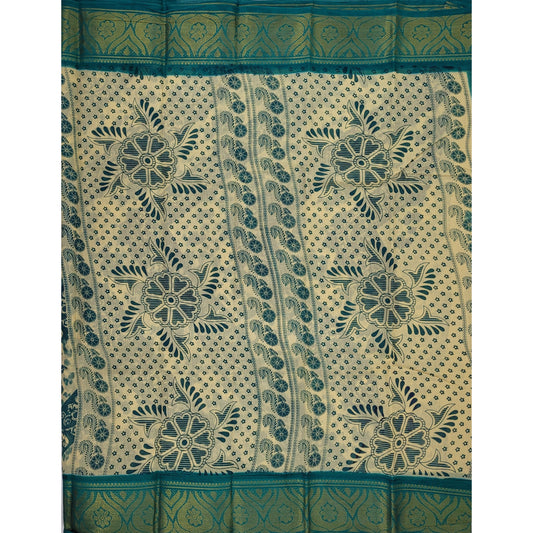Sungudi cotton saree - Vinshika