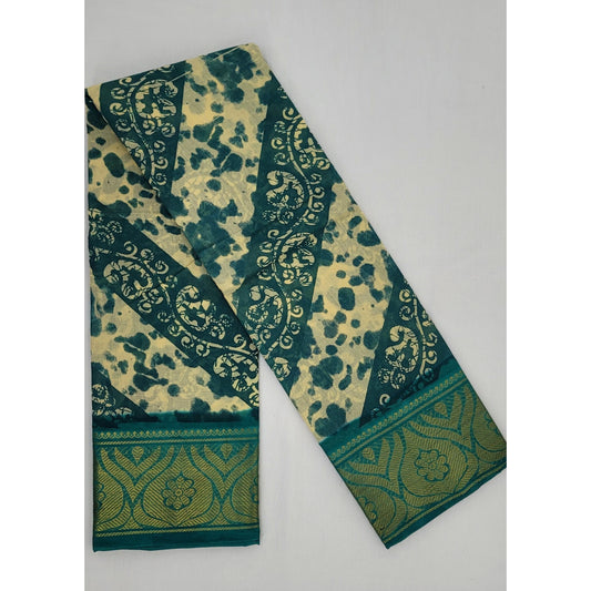 Sungudi cotton saree - Vinshika