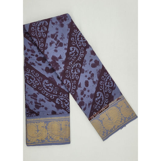 Sungudi cotton saree - Vinshika