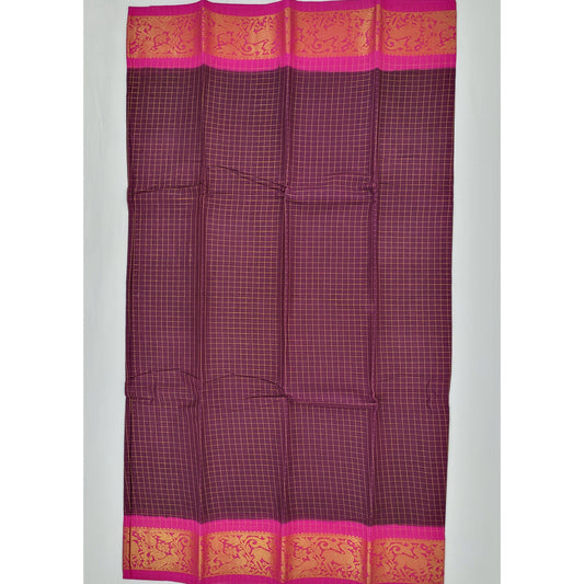 Sungudi cotton saree - Vinshika