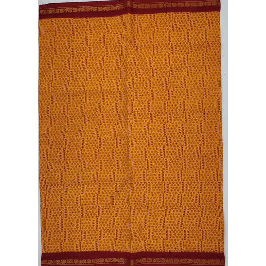 Sungudi cotton saree - Vinshika