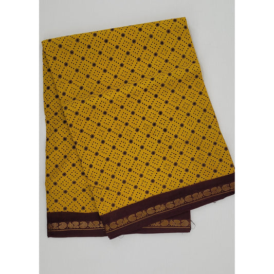 Sungudi cotton saree - Vinshika